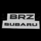 ABS Car Rear Trunk Sticker Emblem for Subaru WRX BRZ STI XV FORESTER IMPREZA LEGACY OUTBACK Auto Body Tail Letter Badge Decal