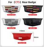 1pcs 3D ABS Car Front Grille Center Emblem Badge Rear Trunk Sticker Accessories For Cadillac CT4 CT5 CT6 XT4 XT5 XT6 XTS ATS