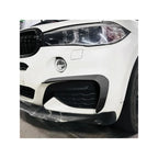 New Performance Gloss Black Front Bumper For BMW X6 F16 M Sport 2015 To 2019 ABS Splitter Lip Spoiler Diffuser By Body Kit