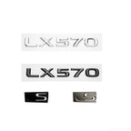 For Lexus LX570 S Accessories 2008-2019 Car Rear Trunk Special Emblem Badge Sticker Letter Rear Emblem