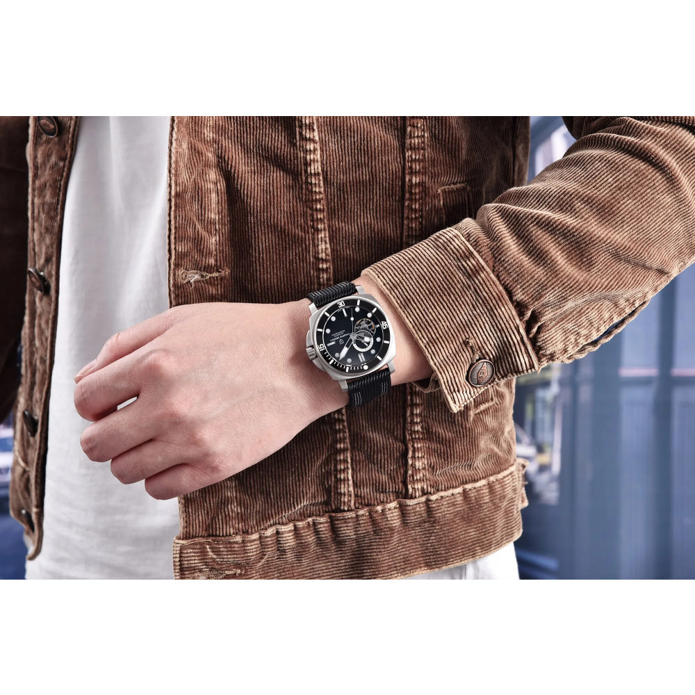 PAGANI DESIGN 2026 New NH39 Sports Automatic Men's Mechanical Watch Sapphire Stainless Steel 200m Waterproof Sports Reloj Hombre