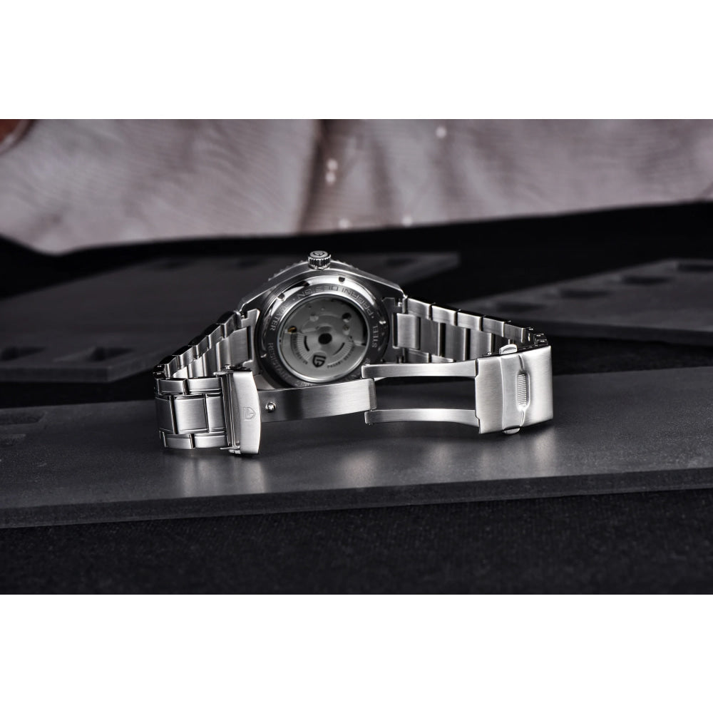 PAGANI DESIGN PD1784 Men’s GMT Automatic Mechanical Watch DG5833 Stainless Steel Sapphire Crystal Waterproof Local Delivery