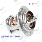 For Kubota V1305 V1500 V1505 V1702 V1902 V1903 D1105 D1803 D1302-D Engine Thermostat 19434-73014 Excavator Parts 1943473014 71℃
