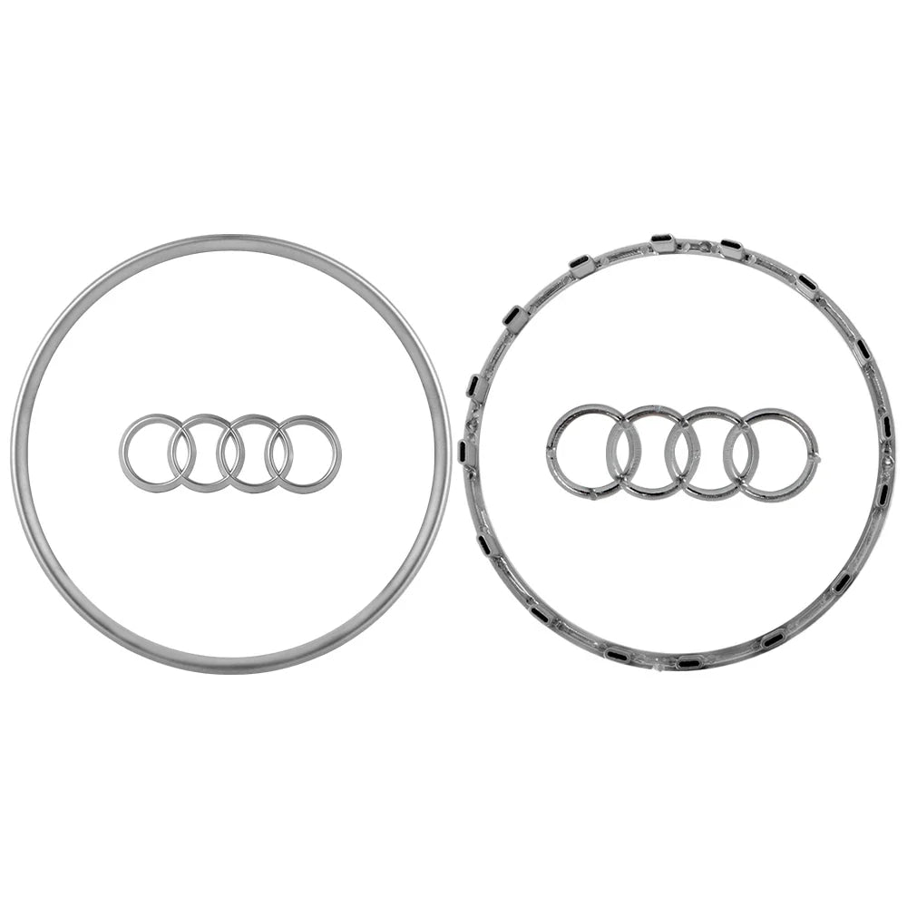 Car Logo Steering Wheel Frame Trim Replacement Cover For AUDI A6L 2016-2018  Q5 Q3 2013-2018 Q7 A7 2011-2016 A3 A4L A5 2014-2016