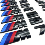 3D Rear Trunk Emblem Badge Logo Car Sticker BMW E46 E60 E64 F10 F20 F30 F06 F12 F13 E90 E92 E93 F80 F82 F87 M1 M2 M3 M4 M5 M6 M7