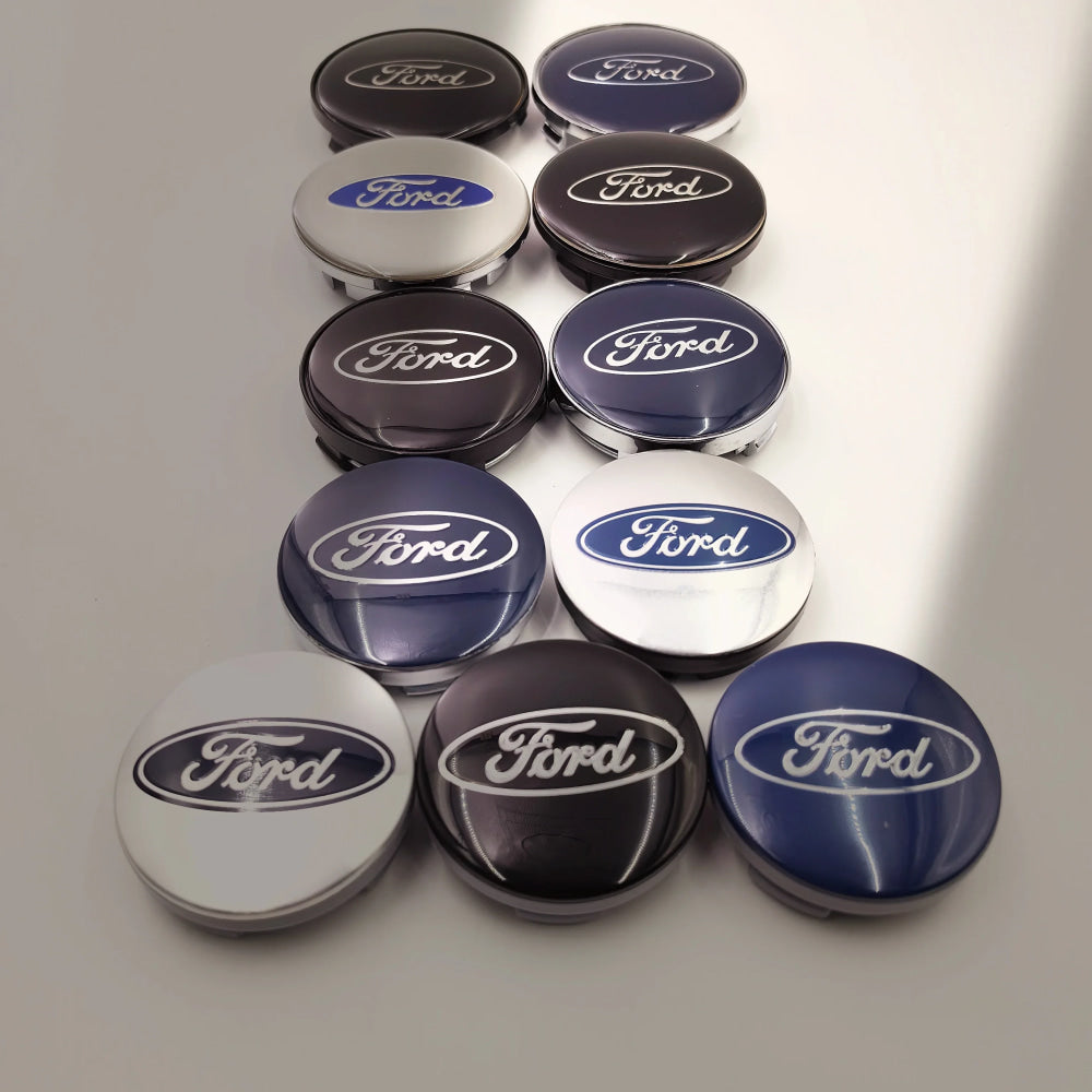 4pcs Car Wheel Center Caps Hubcap Cover 54/56/60/65/68mm For Ford Fiesta Mondeo Fusion Explorer Escape Focus Kuga Rim Cover