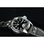 HRUODLAND Pilot Watch for Men BGW-9 Luminous Mechanical Wristwatch 316L Stainless Steel Sapphire Glass 10ATM Waterproof F016