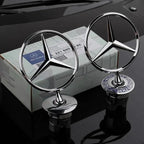 3D Star Bonnet Label Badge Car Front Hood Zinc Alloy Emblem for Mercedes Benz W213 W222 W223 E300 W205 W206 W212 W203 W204