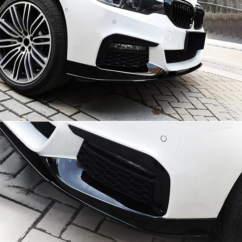 Bumper Lip For BMW 5 Series G30 G31 M Sport 2017 2018 2019 2020 Car Front Bumper Lip Splitter Spolier Diffuser Body Kit Tuning