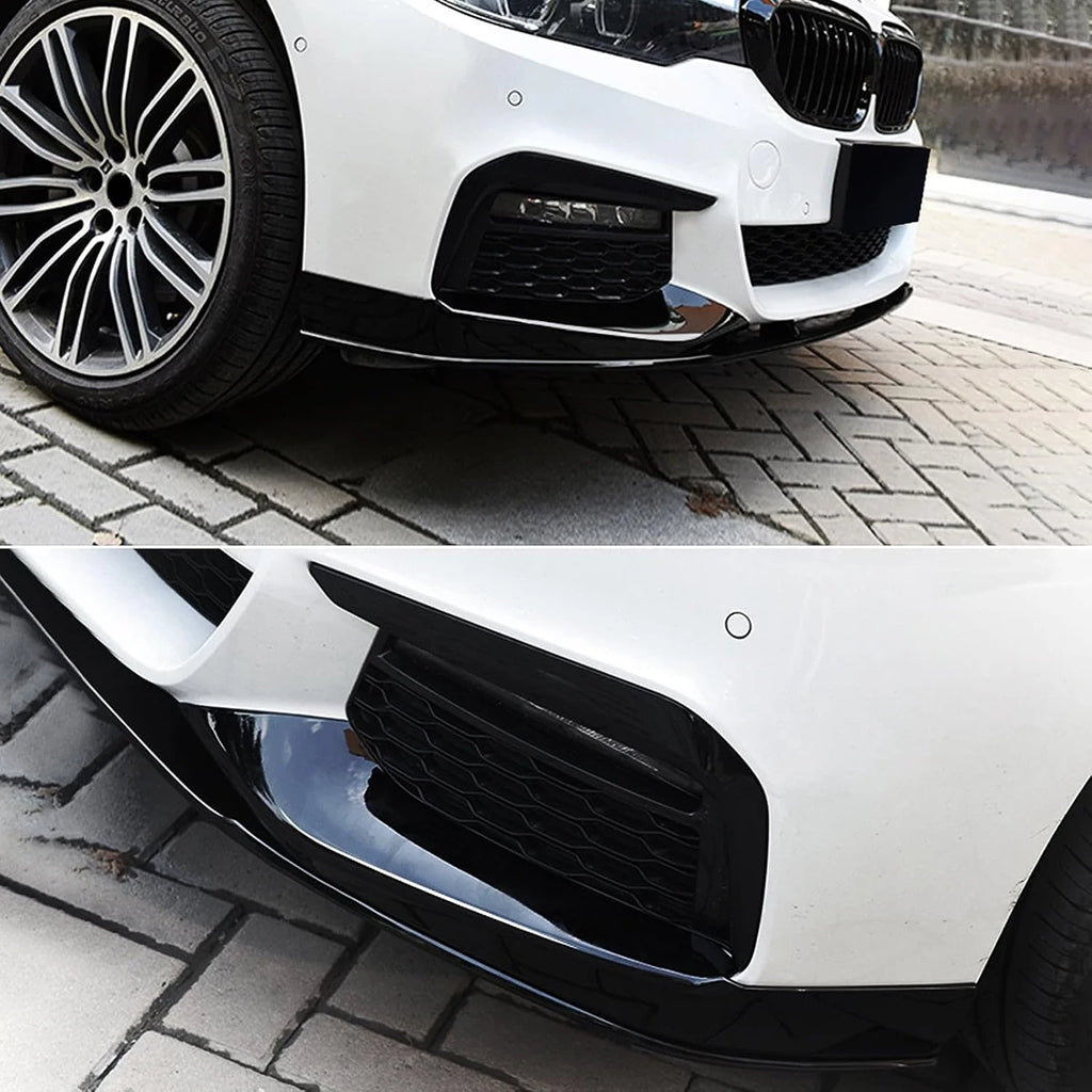 Bumper Lip For BMW 5 Series G30 G31 M Sport 2017 2018 2019 2020 Car Front Bumper Lip Splitter Spolier Diffuser Body Kit Tuning