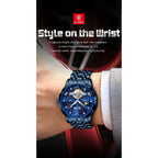 POEDAGAR Luxury Men Wristwatch Fashion Date Hollow Tourbillon Man Clock Automatic Mechanical Stainless Steel Men's Watches Reloj
