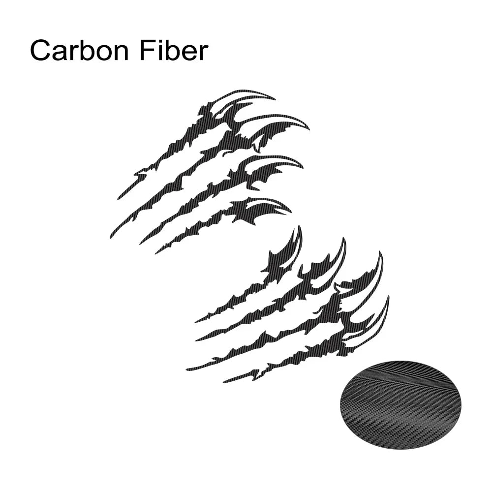 Universal Car Lamp Eyebrow Sharp Claw Stickers Headlight PVC Decals For Audi Alfa BMW Ford Honda Suzuki Auto Tuning Accessories