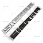 new old letter logo car stickers for GMC sierra Rear Trunk Emblem Logo boot label trunk modified Accessories decoration decals