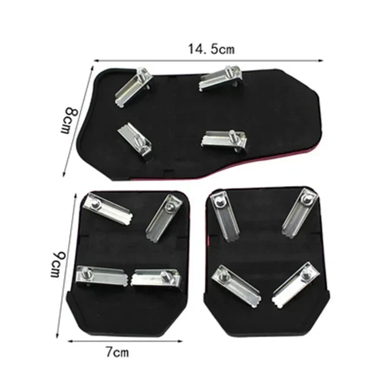 Automotive universal anti-skid pedal cover, interior modification, pedal personality modification accessories, anti-skid pedal