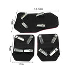 Automotive universal anti-skid pedal cover, interior modification, pedal personality modification accessories, anti-skid pedal