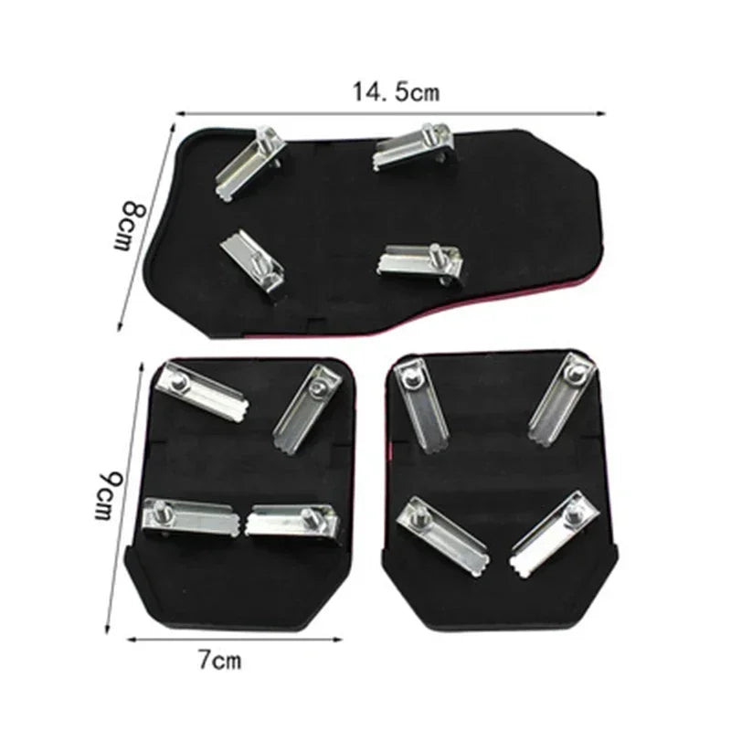 Automotive universal anti-skid pedal cover, interior modification, pedal personality modification accessories, anti-skid pedal