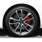 For Audi A8 A5 A6 C5 C6 C7 A7 A1 A3 A4 B5 Q3 Q5 Q7 TT 4pcs 60mm 61mm 68mm 69mm Car Wheel Hub Center Caps Rim Cover Accessories