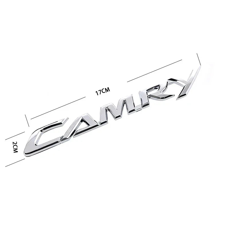 NEW ABS Car Body Trunk Emblem CAMRY Logo Sticker For Toyota CAMRY 2006-2018 Badge Auto Rear Letter Decal Exterior Accessories