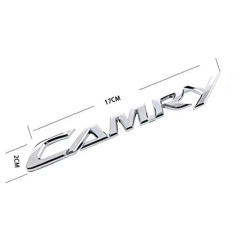 NEW ABS Car Body Trunk Emblem CAMRY Logo Sticker For Toyota CAMRY 2006-2018 Badge Auto Rear Letter Decal Exterior Accessories