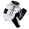 Mens Tracksuit Casual Classic Hooded Sweatshirt Jogging Clothing High Quality Simplicity Versatile Printing Tops Pants Suit
