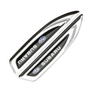 2PCS Car Body Fender Side Emblem Sticker For Subaru XV WRX BRZ FORESTER IMPREZA LEGACY OUTBACK STI Rear Trunk Badge Decoration