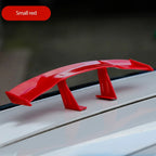 For GT Style Small Rear Trunk Spoiler Wing Car Rear Spoiler Boot Mini Wing Model Decoration Auto Accessories Universal Wing
