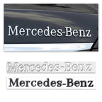 1pcs Car Badge Rear Trunk Body Sticker Emblem Decoration For Mercedes Benz AMG W108 W124 W126 W140 W205 W201