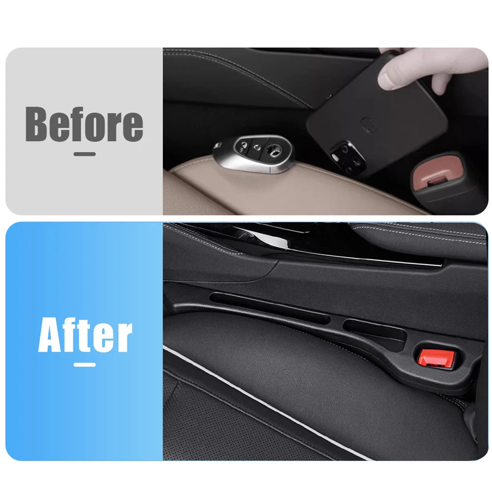 For BYD Atto 2 Yuan Pro 2024 2025 2026 2PCS Universal Car Seat Leak Proof Strips Gap Side Seam Storage Accessories