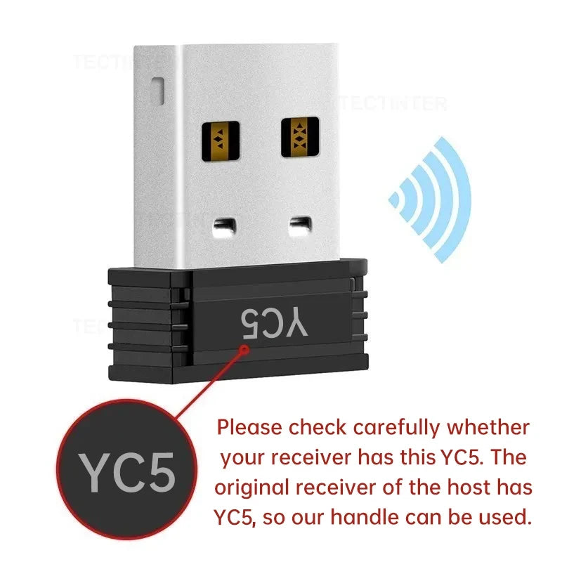 Mando inalámbrico de 2,4 Ghz para controlador de juego, Joystick USB para PC, Android, TV, Control para PC, caja de juego, 1 ud./2 uds.