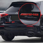 3D ABS Car AMG Logo Badge Rear Trunk Emblem Stickers Decal For Mercedes Benz AMG A B C E G W211 W203 W204 W210 W124 Accessories