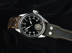 HRUODLAND Pilot Watch for Men BGW-9 Luminous Mechanical Wristwatch 316L Stainless Steel Sapphire Glass 10ATM Waterproof F016
