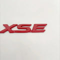3D Metal SE XSE Logo Rear Trunk Emblem Badge Decals Sticker For Toyota Camry Sienna Highlander Corolla Car Styling Accessories