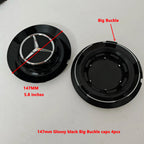 4PCS Aluminum Car Wheel Center Hub Caps for Mercedes-Benz A45S C63S E63S AMG GT GTS C190 Auto Styling Accessories