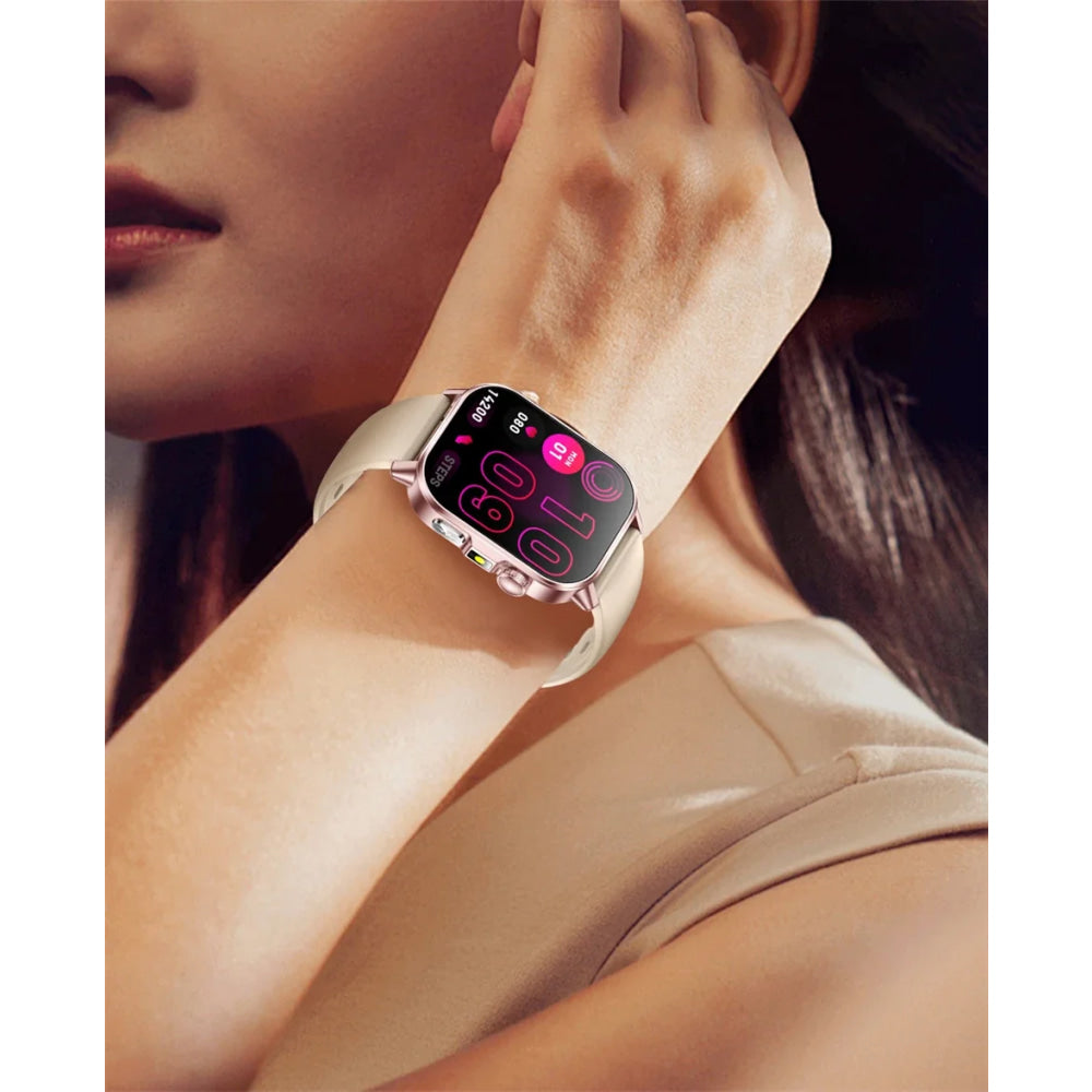2026 New Model Uric Acid & Lipid Health Analysis Smart Watch Men ECG+PPG Bluetooth Call 2.01-inch Flashlight Smartwatch Women