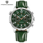 PAGANI DESIGN Watches 2026 New Strong Luminous Luxury Quartz Men Watch Fashion Leather Watch For Men Sapphire Glass Chronograph