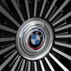 4Pcs 183mm Floating Car Wheel Center Caps Rims Hub Cover For BMW 50TH M Performance M3 M5 M6 F01 F20 F10 F13 F15 F16 F30 F34 F32