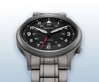 BERNY Full Titanium Watches for Men Outdoor Quartz Men's Field Wristwatch VH31 Super Luminous Sapphire Easy Read Watch