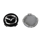 4pcs 56mm Car styling Wheel Center Hub Caps Rim Caps Covers Emblem For Mazda 2 3 5 6 Axela Atenza Speed 6 CX-3 CX-4 CX 5 CX-7