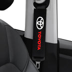 Car exterior annual inspection stickers For Toyota Car Set Car Head Neck Rest Pillow Auto Seat belt Pads Headrest cover