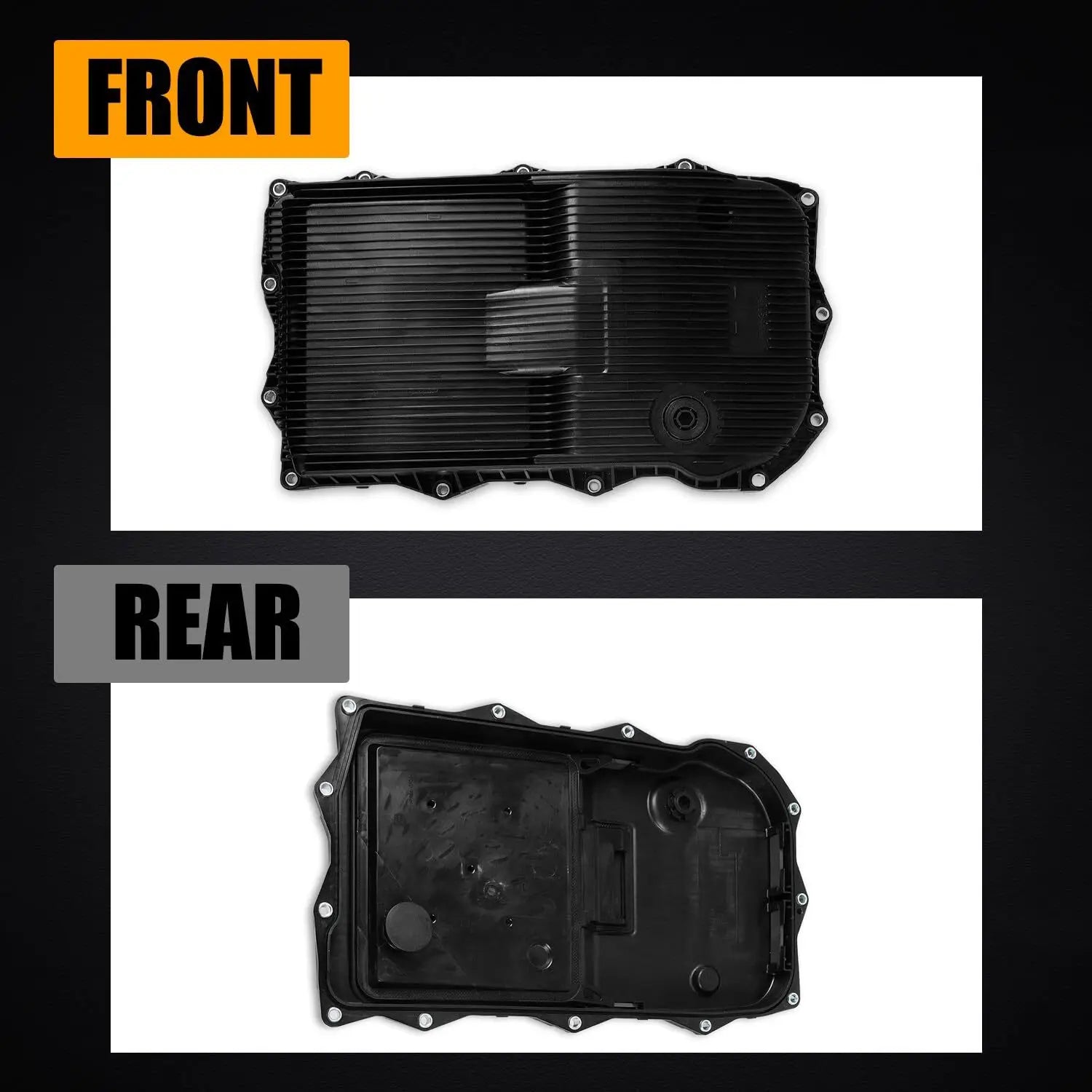 0501220614B ZF0501219037 Auto Transmission Oil Pan with Gasket For 2015-2018 Dodge Challenger 845RERWD High Quality AF-1093