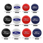 4Pc 65mm 60mm 56mm Car Wheel Center Hub Cap Cover Badge Stickers For Ford F150 Focus Ranger Fiesta Transit Mustang Mondeo Fusion