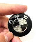 45mm Car Steering Wheel Badge Emblem Sticker Auto-Styling For BMW E36 E46 E53 E90 E60 E61 E93 E87 X1 X3 X5 X6 F30 F20 F10