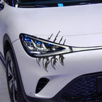 Universal Car Lamp Eyebrow Sharp Claw Stickers Headlight PVC Decals For Audi Alfa BMW Ford Honda Suzuki Auto Tuning Accessories