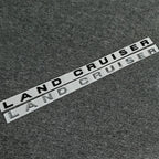 Hood Letter Badge Trunk Rear Letter Emblem Door Side Badges Suitable for Toyota Land Cruiser LC300