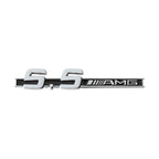 3D ABS Car Styling Logo 3.2 5.5 6.3 6.5 AMG Badge Fender Side Rear Trunk Sticker for Mercedes Benz A CLA GLC W108 W222 C180 W190