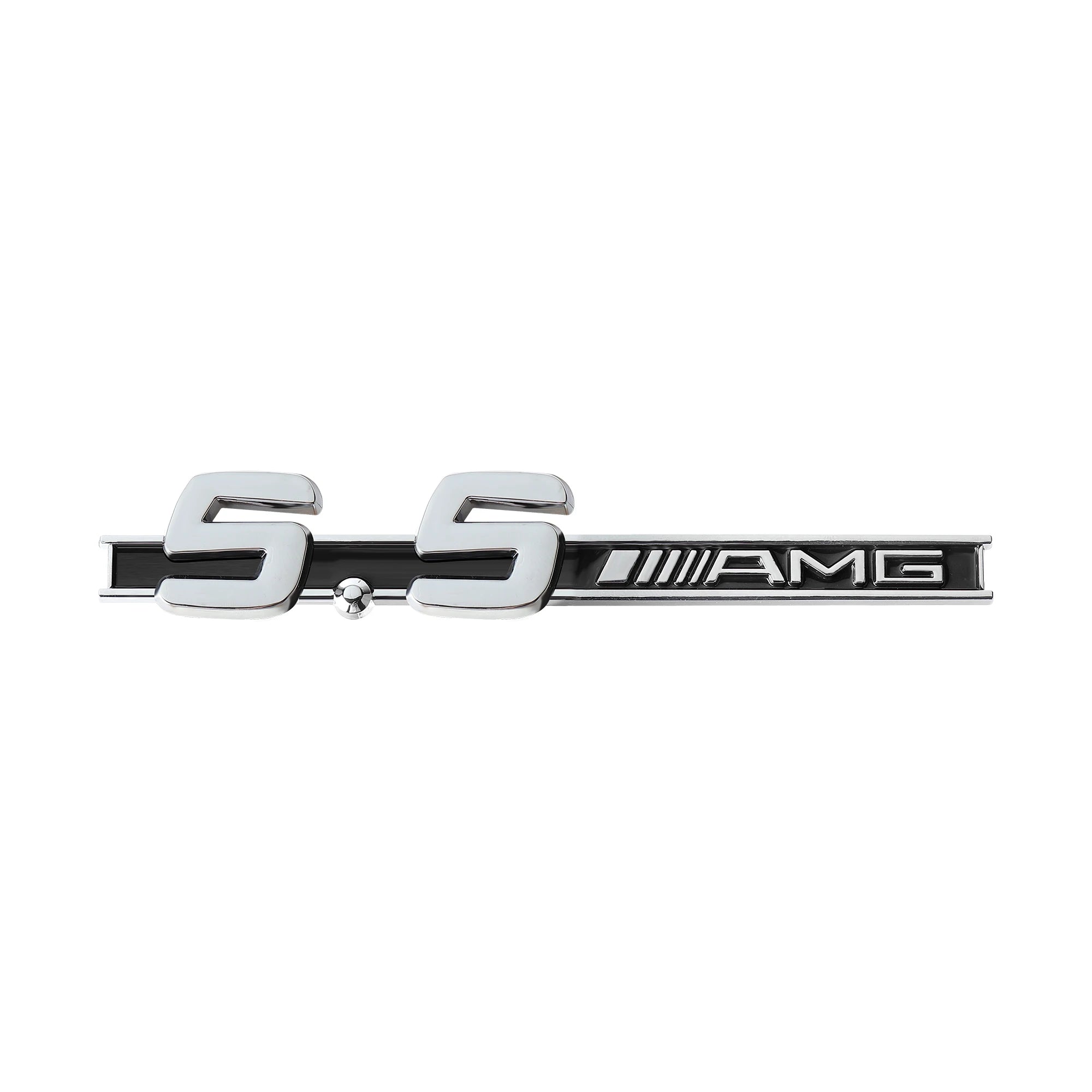 3D ABS Car Styling Logo 3.2 5.5 6.3 6.5 AMG Badge Fender Side Rear Trunk Sticker for Mercedes Benz A CLA GLC W108 W222 C180 W190