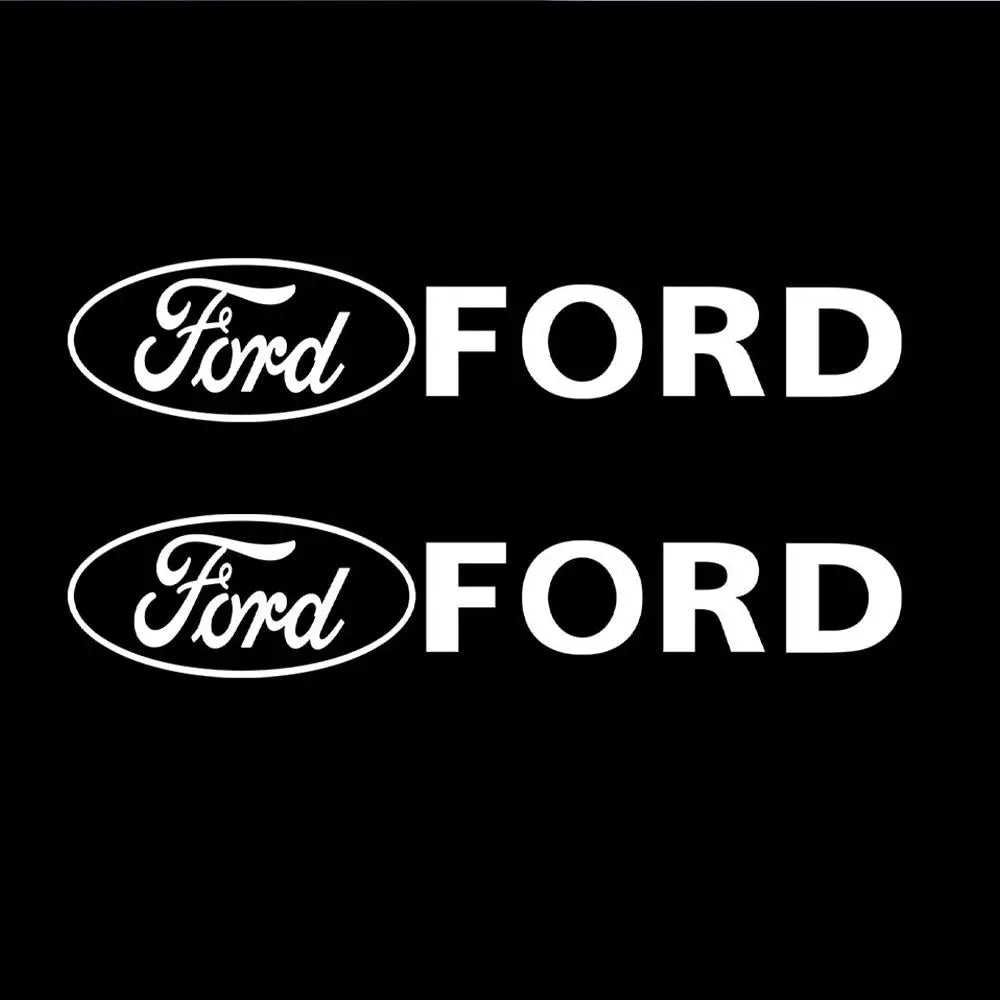 2pcs Car Emblem Stickers Window Body Trunk Badge Decoration Decal Accessories For Ford Focus Mustang Shelby Fiesta Kuga Fusion