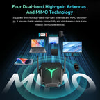 Repetidor WiFi de doble banda 5G AC1200, extensor de señal inalámbrico de 1200M, enrutador/repetidor/enrutador amplificador WiFi AP de 2,4G/5Ghz para el hogar