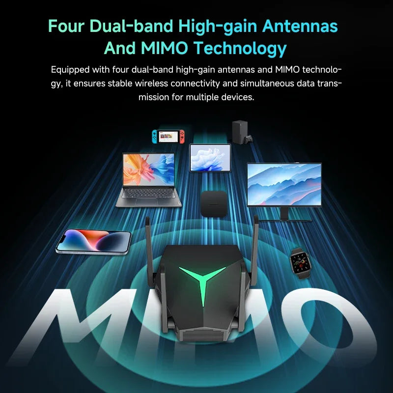 Repetidor WiFi de doble banda 5G AC1200, extensor de señal inalámbrico de 1200M, enrutador/repetidor/enrutador amplificador WiFi AP de 2,4G/5Ghz para el hogar