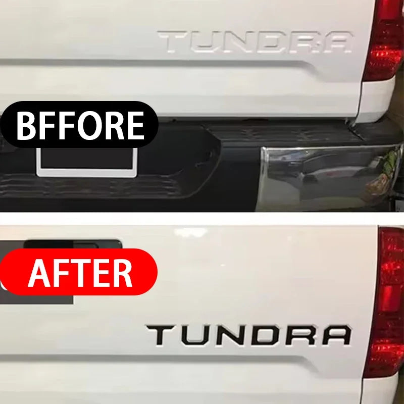 NEW 3D ABS Car Trunk Badge Letters Sticker for  Toyota Corolla Camry Yaris CHR Rav4 Avensis Auris Auto Accessories Highlander